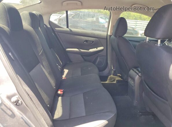 3N1AB8CV5RY387400 2024 NISSAN SENTRA Gray Widok wnętrza z tyłu