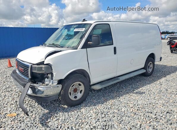 1GTW7AFP3M1307159 2021 GMC SAVANA White Հետևի ձախ