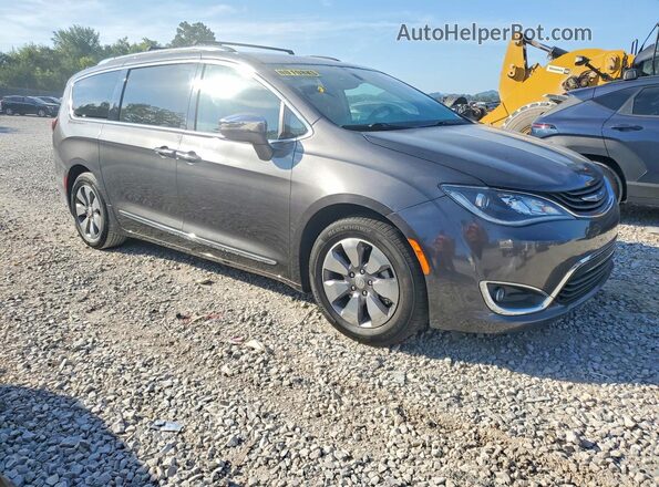 2C4RC1N7XJR275330 2018 CHRYSLER PACIFICA Gray წინა ხედი