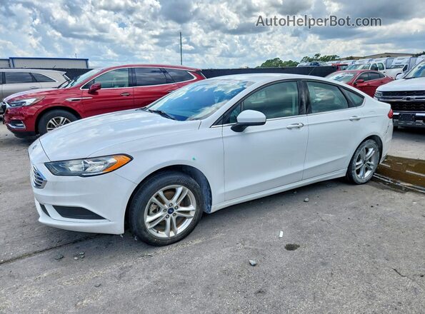 3FA6P0H76JR226378 2018 FORD FUSION White Tył lewy