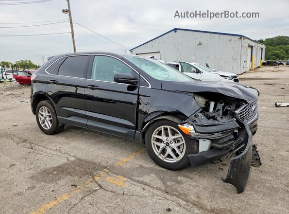 2FMPK4J95RBB00678 2024 FORD EDGE Black Widok z przodu