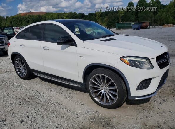 4JGED6EB4JA091420 2018 MERCEDES-BENZ GLE White Вид спереду