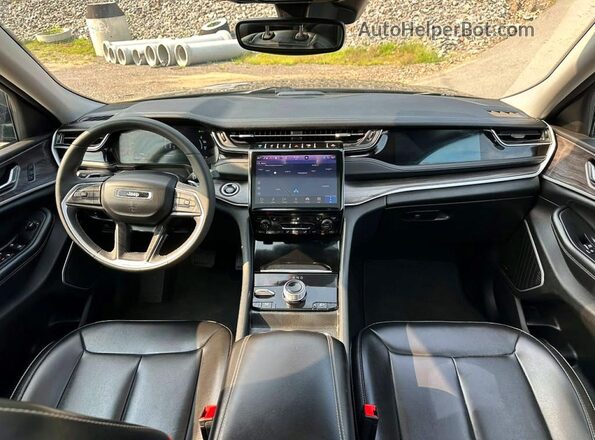 1C4RJYB64R8957976 2024 JEEP GRAND Black Dashboard view