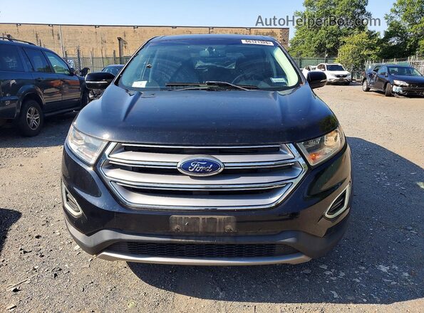 2FMPK4J96HBB66199 2017 FORD EDGE Black Հետևի տեսք