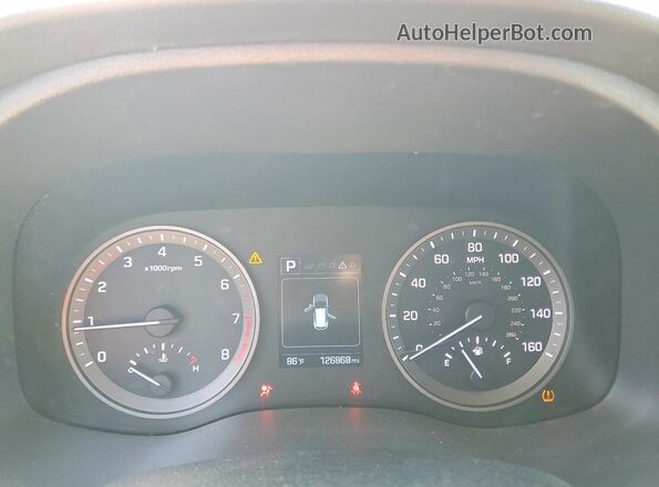KM8J33A24GU060519 2016 HYUNDAI TUCSON Silver Vista de los asientos traseros