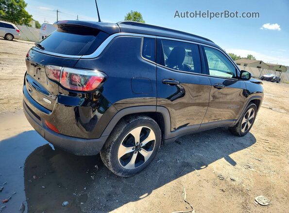 3C4NJCBB4JT124943 2018 JEEP COMPASS Black წინა მარჯვენა