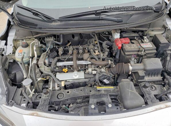 3N1CN8EV3SL826058 2025 NISSAN VERSA Silver Widok wnętrza z tyłu