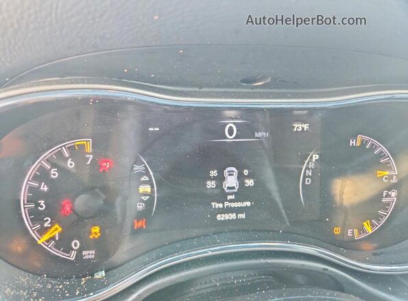 1C4RJFBG6KC804807 2019 JEEP GRAND Gray Widok tylnych siedzeń