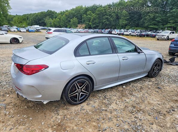 W1KAF4GBXPR107764 2023 MERCEDES-BENZ C Silver Front right