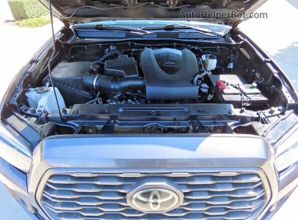 3TMAZ5CN0NM163492 2022 TOYOTA TACOMA Gray Առջևի վահանակի տեսք
