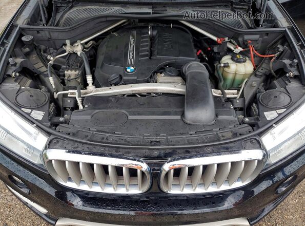 5UXKR0C37H0V72827 2017 BMW X5 Черный Вид наклейки с VIN-кодом