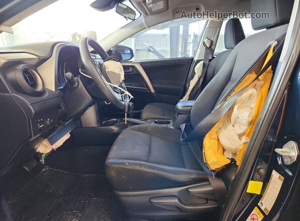 JTMZFREV7HJ127283 2017 TOYOTA RAV4 Blue Dashboard view