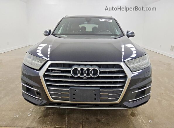 WA1LHAF76JD002713 2018 AUDI Q7 Black Հետևի տեսք