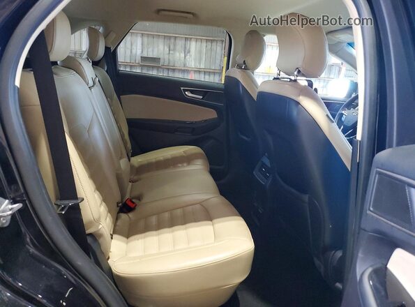 2FMPK3J99HBB25429 2017 FORD EDGE Черный Вид задней части салона