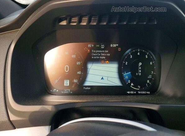 YV4A22PK0J1328206 2018 VOLVO XC90 White Հետևի նստատեղերի տեսք