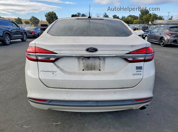 3FA6P0HD3JR150737 2018 FORD FUSION White წინა სალონის ხედი