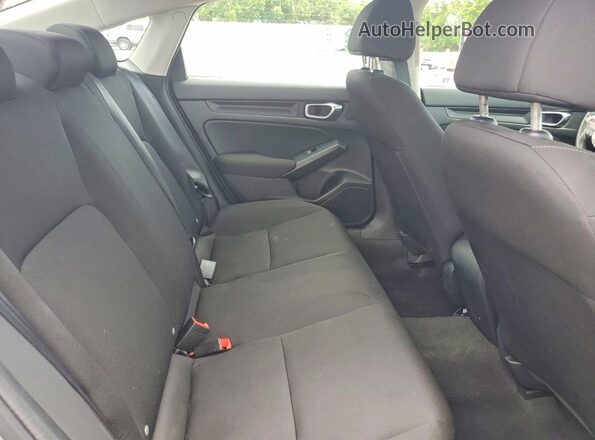 2HGFE2F23PH560831 2023 HONDA CIVIC Silver Rear interior view