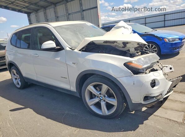 5UXWX9C51H0T07723 2017 BMW X3 White Դիմացի տեսք