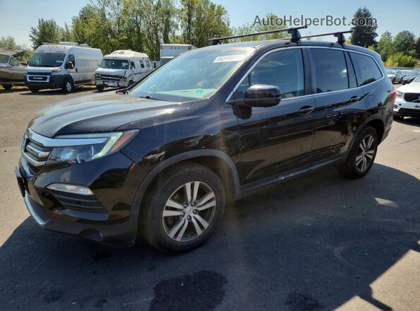 5FNYF6H84GB104159 2016 HONDA PILOT Black Задня ліва чверть
