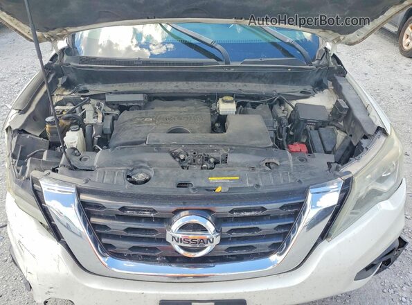 5N1DR2MN8HC654484 2017 NISSAN PATHFINDER Белый Вид наклейки с VIN-кодом