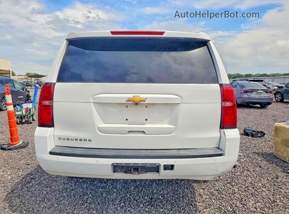 1GNSKHKCXGR371852 2016 CHEVROLET SUBURBAN White Вид салону спереду