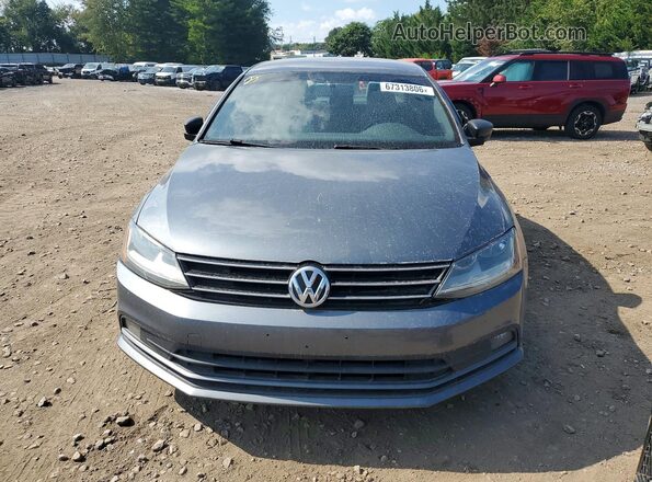 3VWD17AJ4HM303299 2017 VOLKSWAGEN JETTA Gray უკანა ხედი