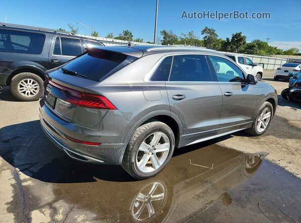 WA1AVAF10KD018936 2019 AUDI Q8 Gray Przód prawy