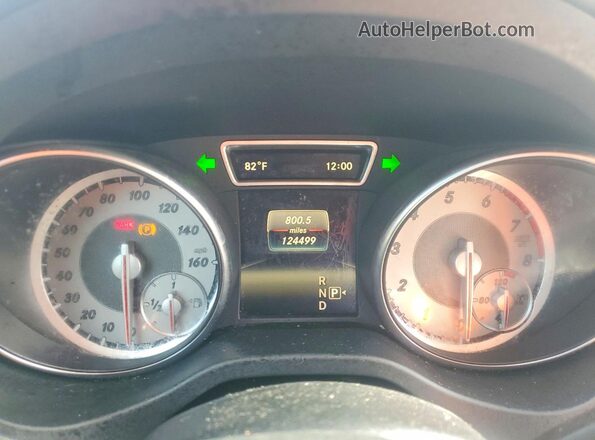 WDCTG4EB0GJ200661 2016 MERCEDES-BENZ GLA Gray Vista de los asientos traseros