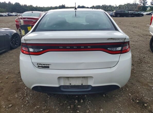 1C3CDFAA5GD577514 2016 DODGE DART White Vista interior delantera
