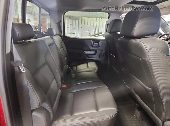 3GTU2NEC2JG284501 2018 GMC SIERRA Красный Вид задней части салона