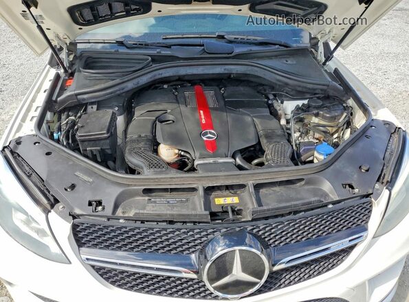 4JGED6EB4JA091420 2018 MERCEDES-BENZ GLE White Вид наклейки з VIN-кодом