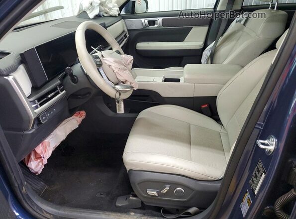 5NMP24GLXTH154185 2026 HYUNDAI SANTA Blue Widok deski rozdzielczej