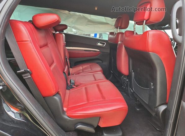 1C4SDJCT1HC797233 2017 DODGE DURANGO Black Engine compartment view