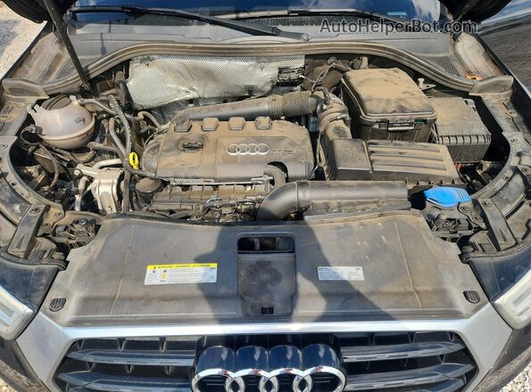 WA1GFCFS9GR009173 2016 AUDI Q3 Black Vista de la etiqueta del VIN
