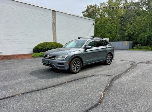 3VV2B7AX8KM016908 2019 VOLKSWAGEN TIGUAN Gray Rear right