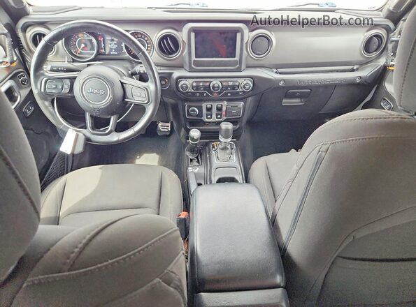 1C4GJXAN0PW639498 2023 JEEP WRANGLER Серый Вид щитка приборов