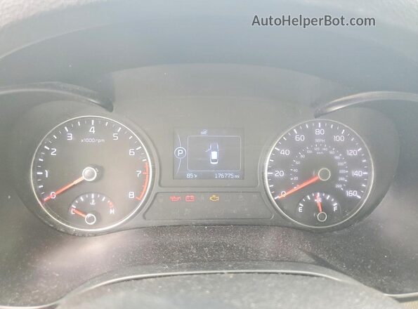 5XXGT4L31GG004649 2016 KIA OPTIMA Black Հետևի նստատեղերի տեսք