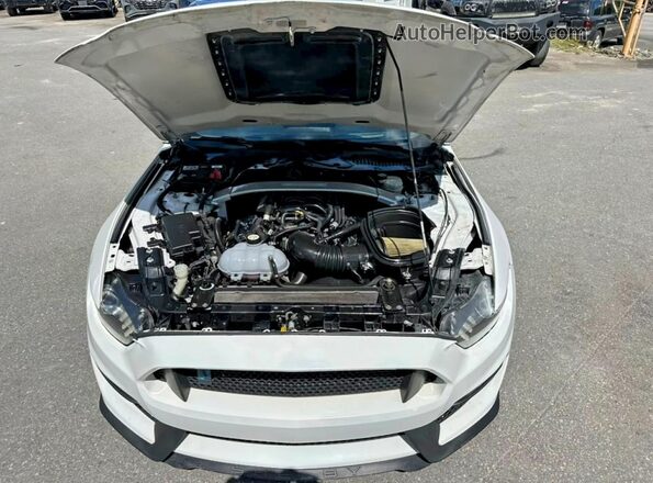 1FA6P8JZXH5523533 2017 FORD MUSTANG White Vista del salpicadero
