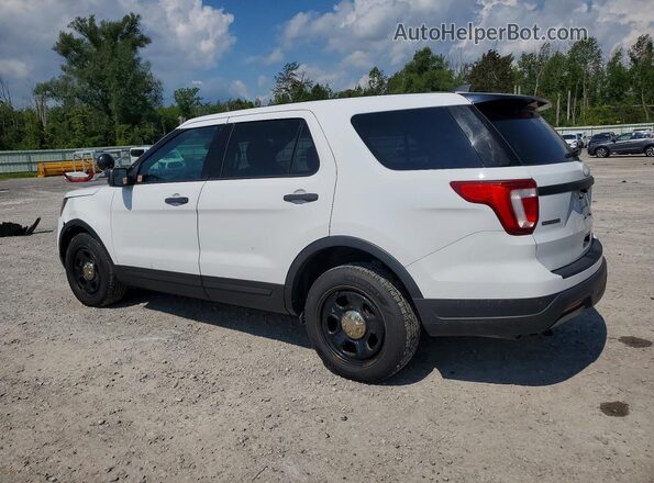 1FM5K8AR2KGB44120 2019 FORD EXPLORER White Tył prawy