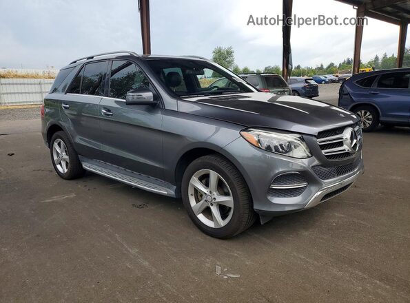 4JGDA5JB5HA861350 2017 MERCEDES-BENZ GLE Gray Widok z przodu
