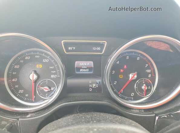 4JGDA5JB1JB173314 2018 MERCEDES-BENZ GLE Черный Вид задних сидений