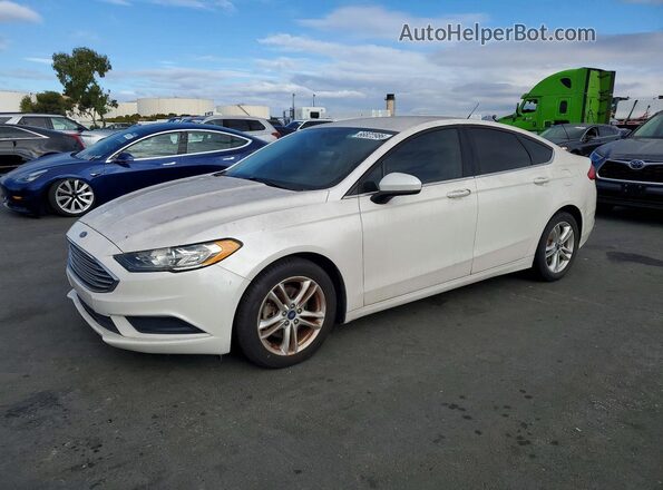 3FA6P0HD3JR150737 2018 FORD FUSION White უკანა მარცხენა
