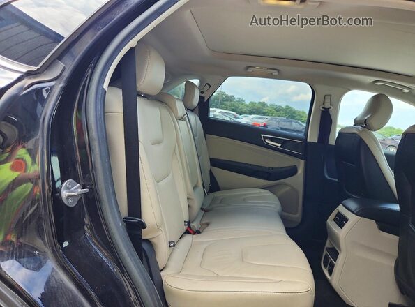 2FMPK4K99KBB70866 2019 FORD EDGE Black Вид підкапотного простору