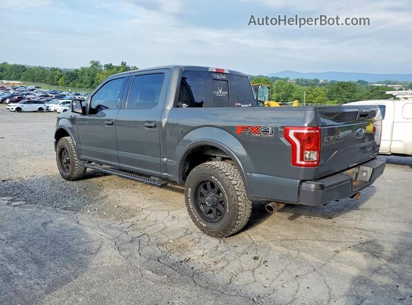 1FTEW1EF1GFA13502 2016 FORD F150 Серый Задняя правая четверть
