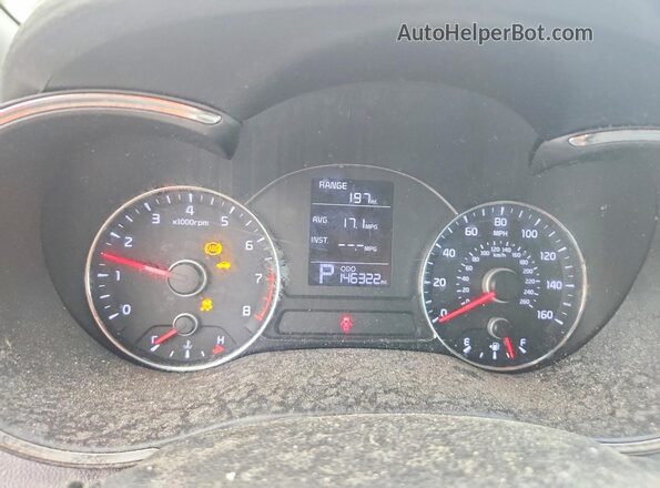 KNAFX5A82G5494847 2016 KIA FORTE Серебряный Вид задних сидений