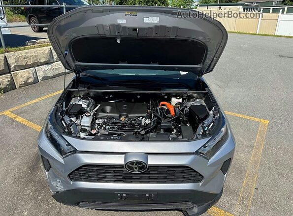 4T3RWRFV2SU201815 2025 TOYOTA RAV4 Silver Rear seats view