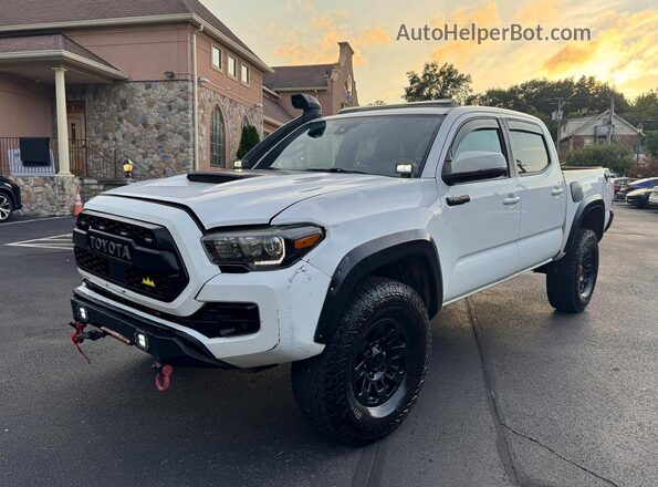 5TFCZ5AN5KX175588 2019 TOYOTA TACOMA Белый Задняя левая четверть