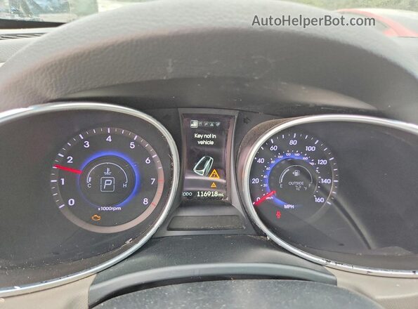 5XYZWDLA6GG354353 2016 HYUNDAI SANTA Charcoal უკანა სავარძლების ხედი