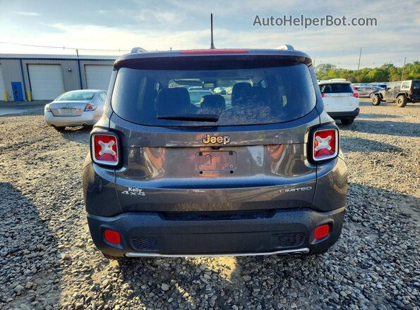 ZACCJBDB9HPF71848 2017 JEEP RENEGADE Gray Widok wnętrza z przodu