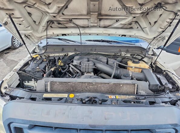 1FT7X2A61GEA42392 2016 FORD F250 White ძრავის განყოფილების ხედი